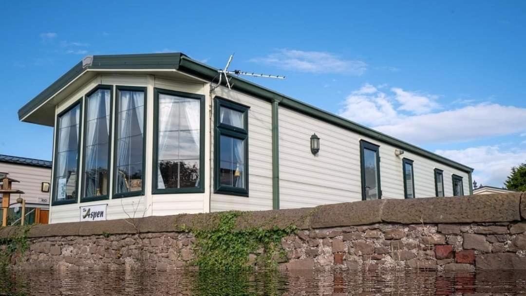 Wrights Retreat 4 Lunan View St Cyrus Caravan Park Hotel Saint Cyrus Exterior photo